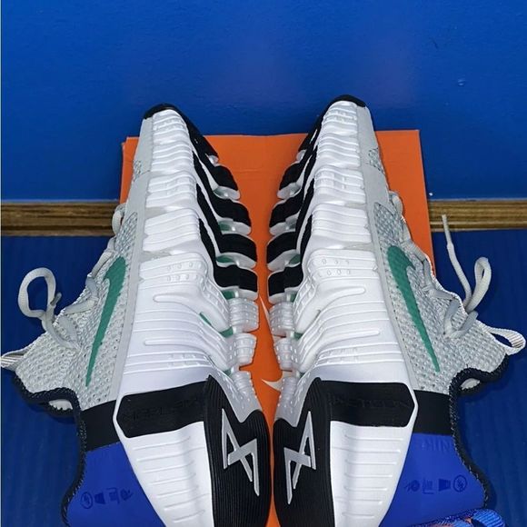 NEW Nike Free Metcon 3 Grey Fog Blue Green CJ0861-043 Men's Size 11 Shoes - Picture 6 of 8